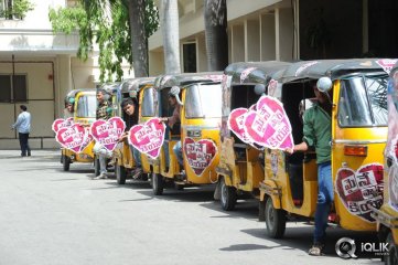 Maine Pyar Kiya Movie Team Auto Rally